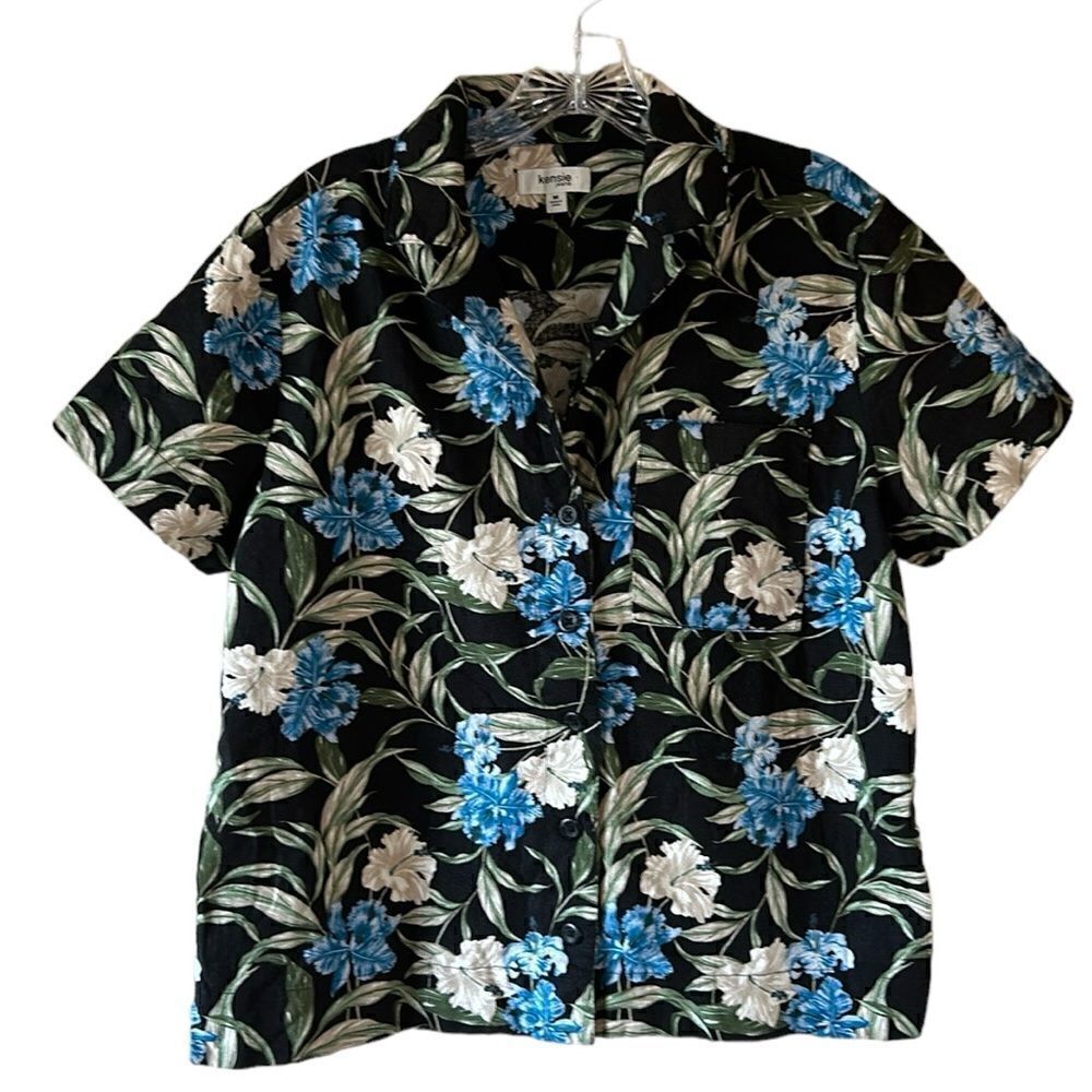 NEW Kenzie Jeans Floral Print Shirt